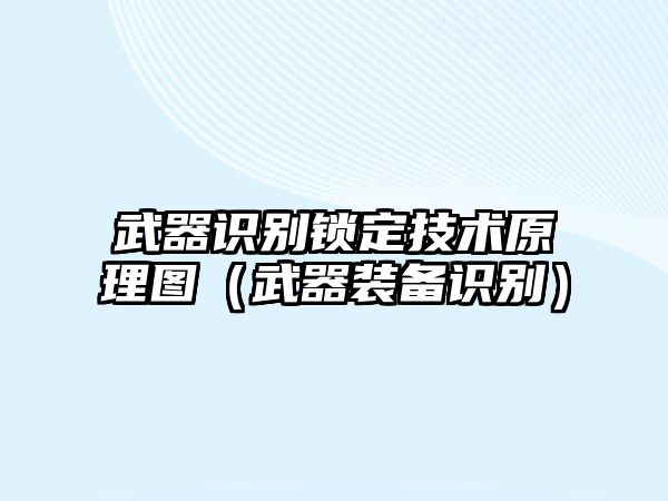 武器識別鎖定技術(shù)原理圖（武器裝備識別）