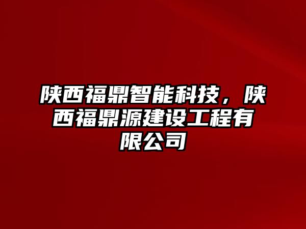 陜西福鼎智能科技，陜西福鼎源建設(shè)工程有限公司